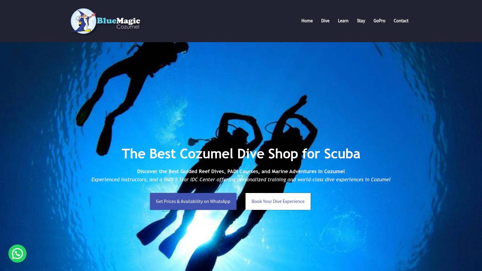 Blue Magic Scuba (PADI 5‑Star IDC)